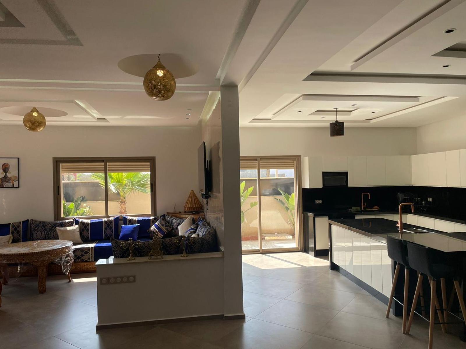 Villa Moderne A 5 Min De La Plage Avec Jardin Et 3 Salons Esauira Exterior foto