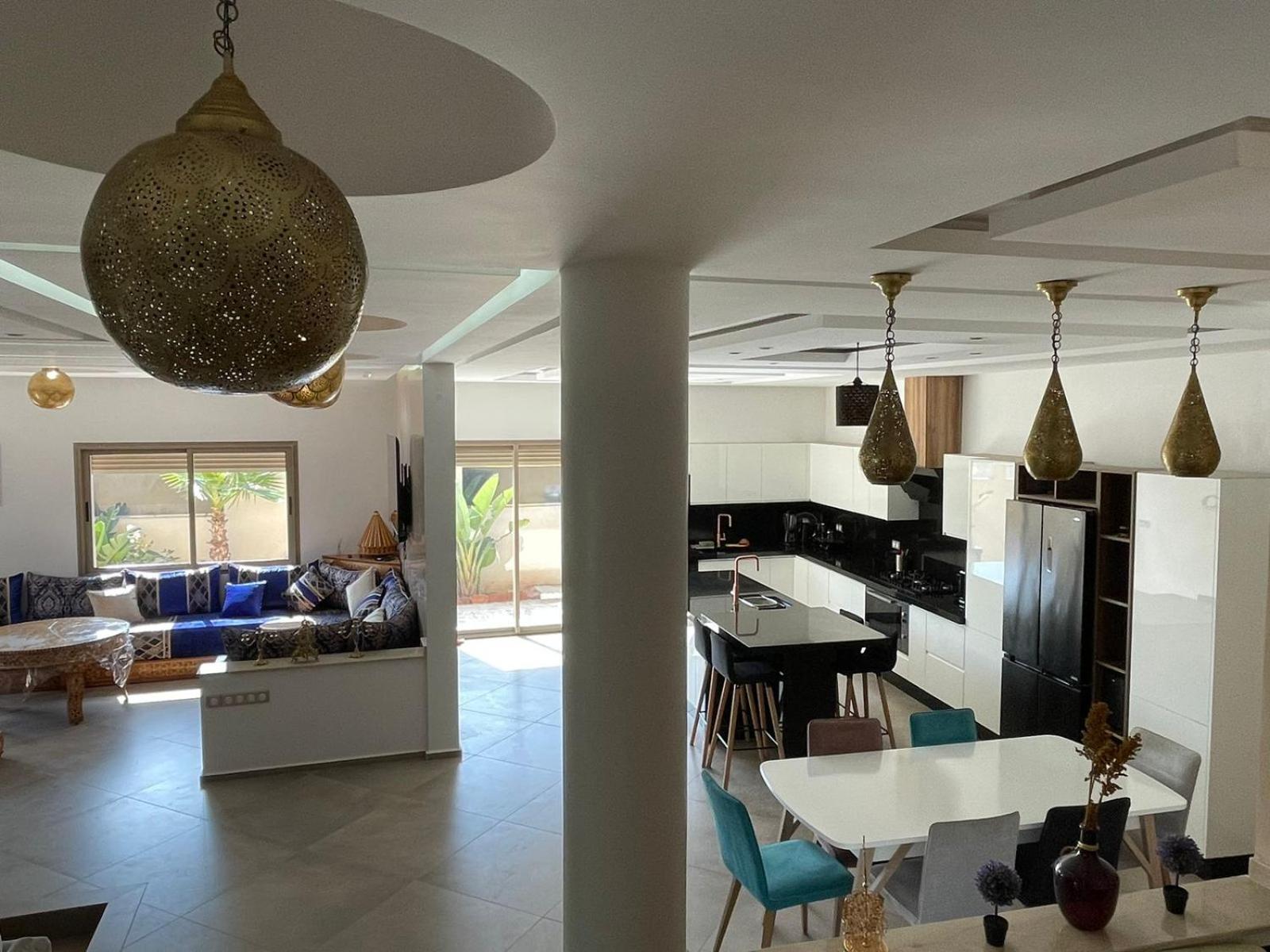 Villa Moderne A 5 Min De La Plage Avec Jardin Et 3 Salons Esauira Exterior foto