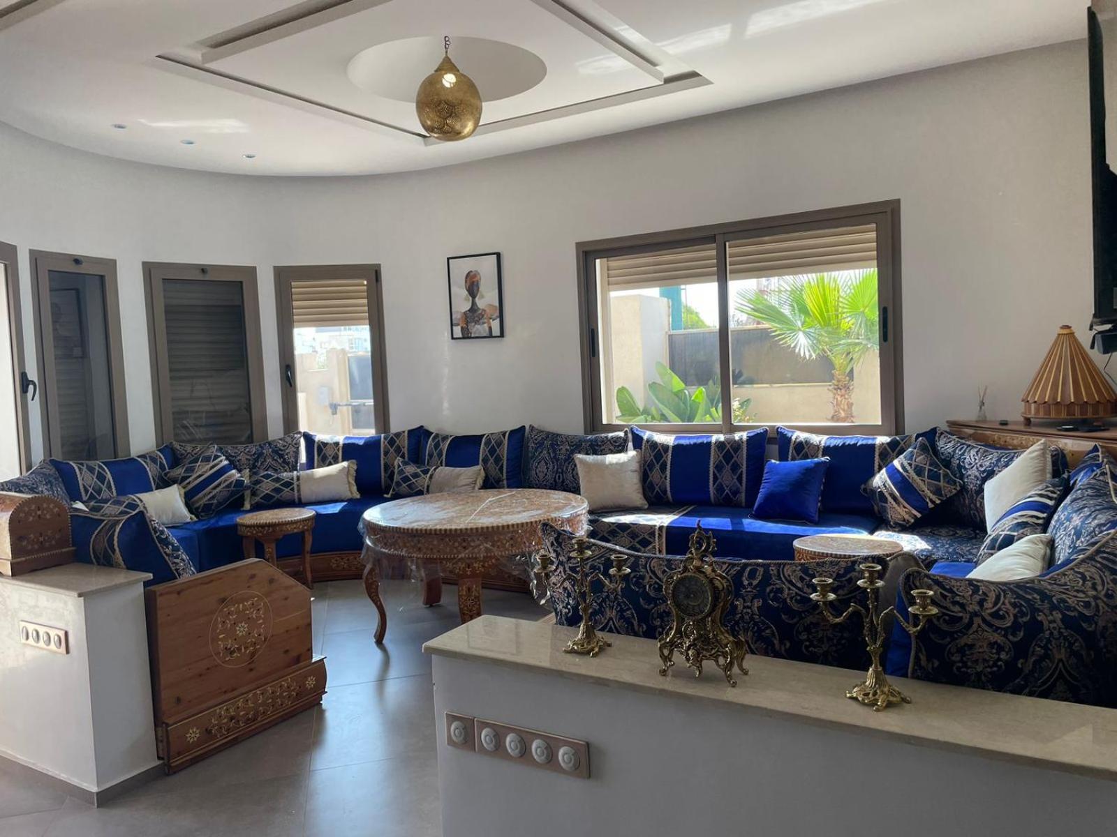 Villa Moderne A 5 Min De La Plage Avec Jardin Et 3 Salons Esauira Exterior foto