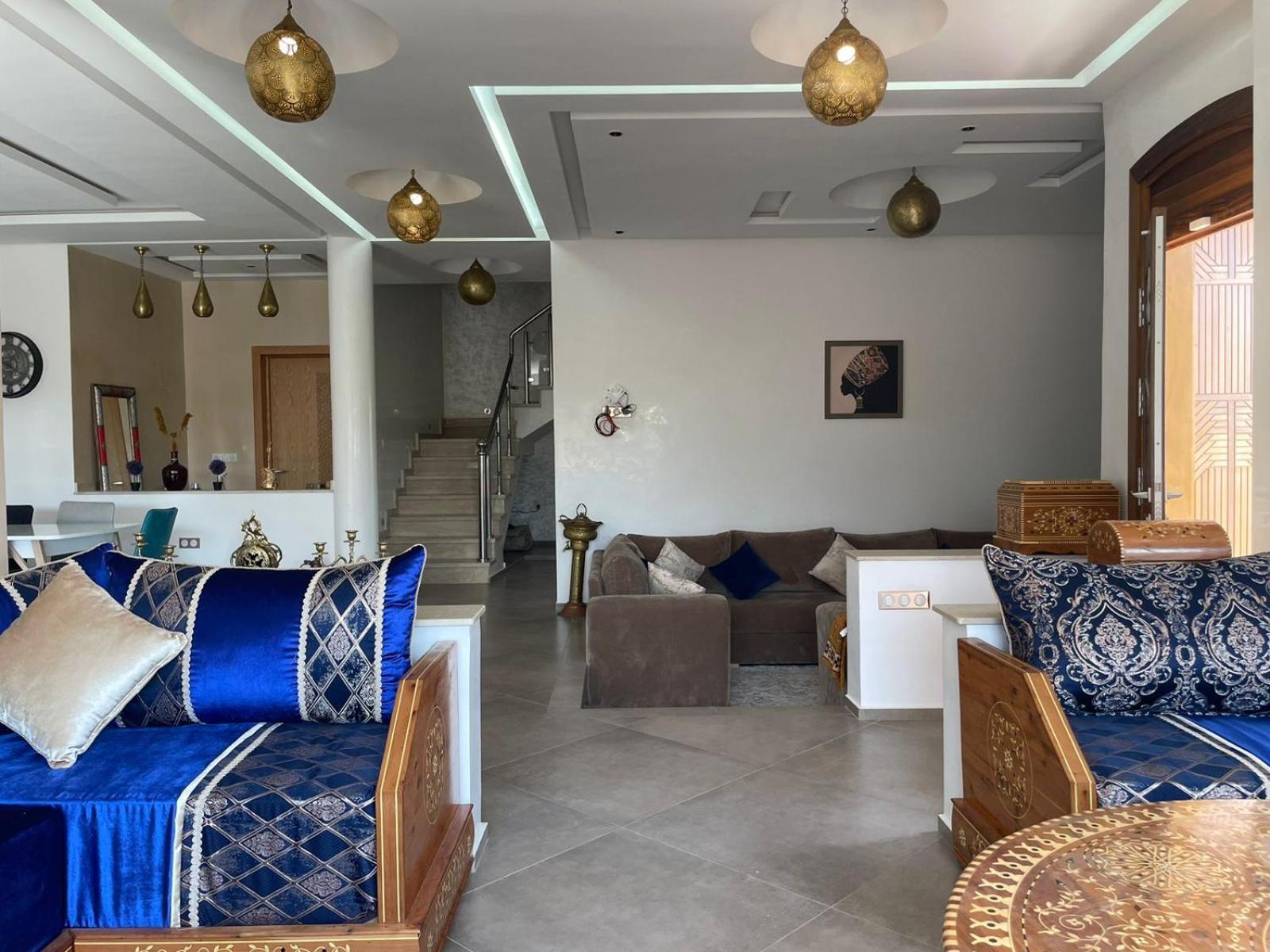 Villa Moderne A 5 Min De La Plage Avec Jardin Et 3 Salons Esauira Exterior foto