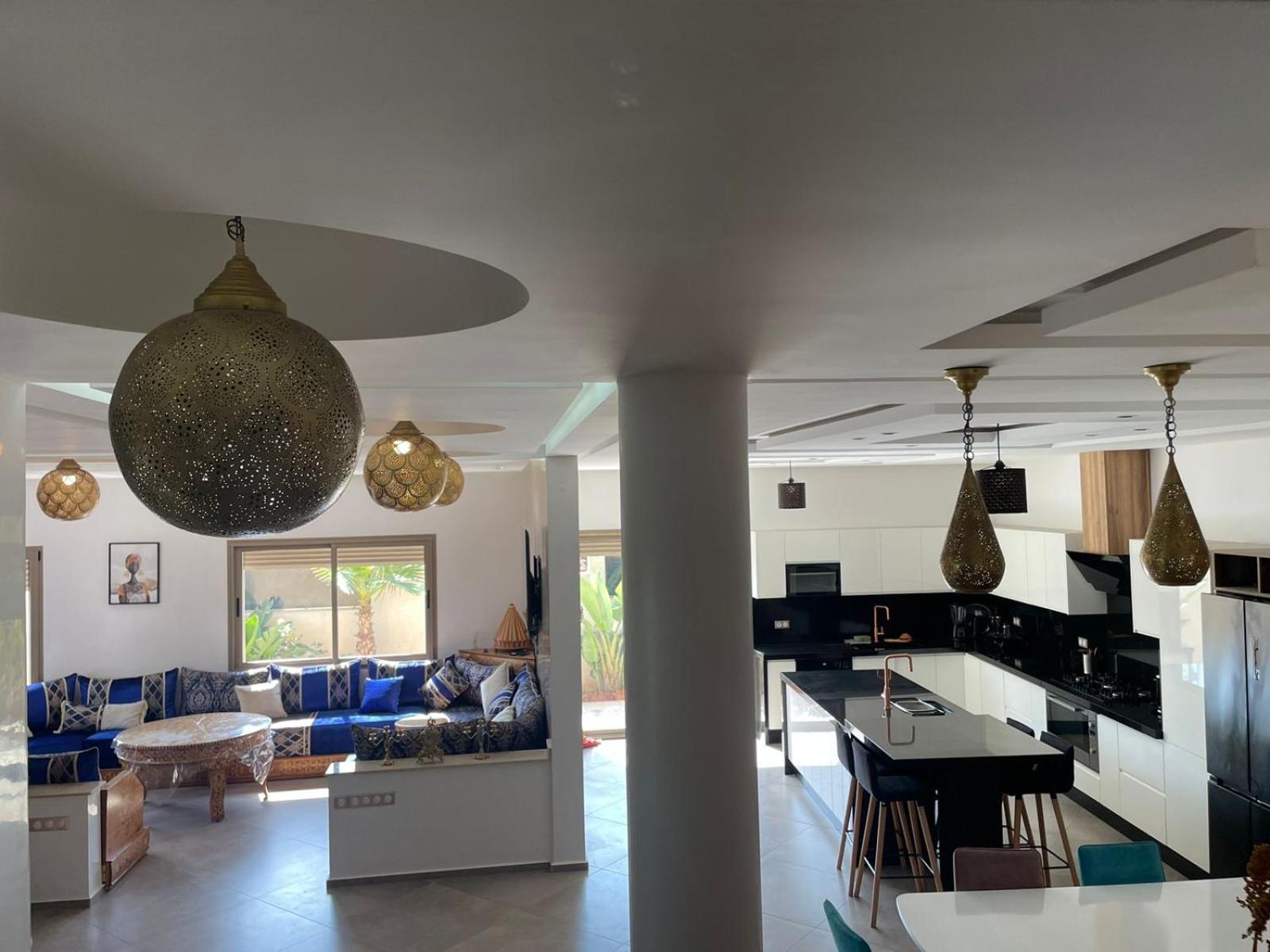 Villa Moderne A 5 Min De La Plage Avec Jardin Et 3 Salons Esauira Exterior foto